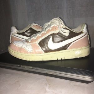 Custom vintage looking Air Force 1’s